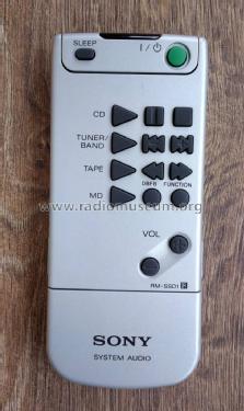 Compact Component System CMT-SD1; Sony Corporation; (ID = 1725917) Radio