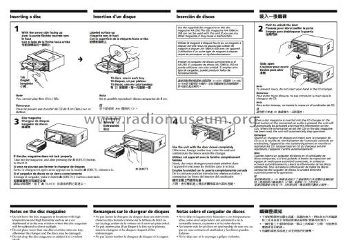 Compact Disc Changer CDX-656X; Sony Corporation; (ID = 2041288) Ton-Bild