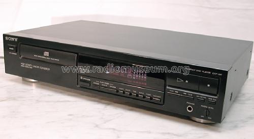 Compact Disc Player CDP-297; Sony Corporation; (ID = 1575580) Reg-Riprod