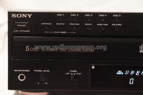 Compact Disc Player CDP-C325M; Sony Corporation; (ID = 1761329) Enrég.-R