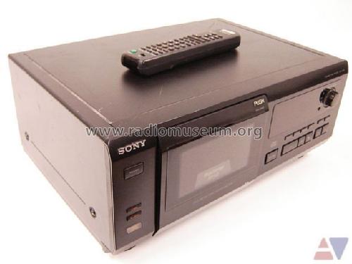 Compact Disc Player CDP-CX55; Sony Corporation; (ID = 1000187) R-Player