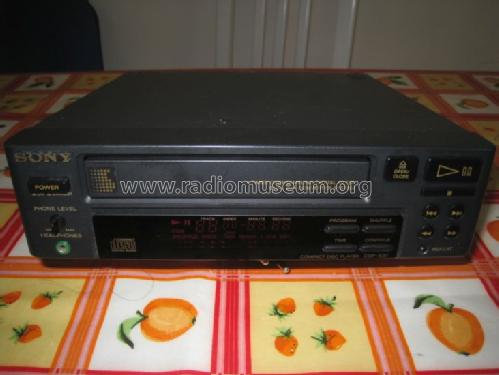 Compact Disc Player CDP-S37; Sony Corporation; (ID = 1719978) R-Player