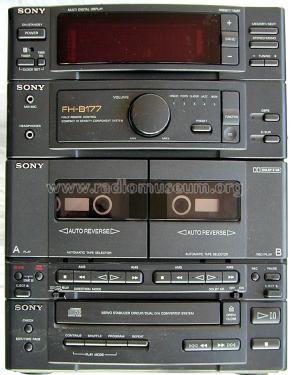 Compact Hi-Density Component System FH-B 177; Sony Corporation; (ID = 1817353) Radio