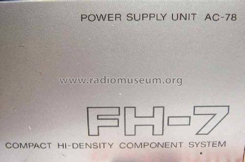 Compact High Density Component System FH-7; Sony Corporation; (ID = 1320878) Radio