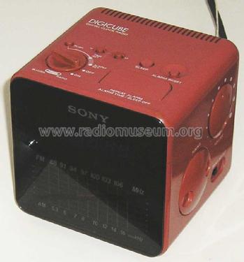 Digicube ICF-C10W; Sony Corporation; (ID = 1706910) Radio