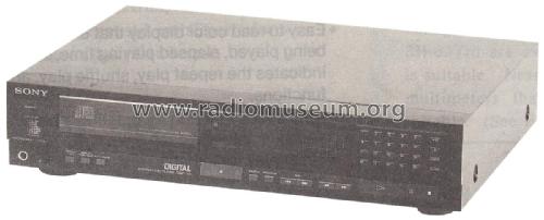 Digital Compact Disc Player CDP-710; Sony Corporation; (ID = 2043296) Reg-Riprod