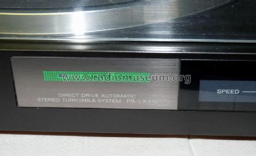 Direct Drive Automatic Stereo Turnable System PS-LX30; Sony Corporation; (ID = 2002320) R-Player