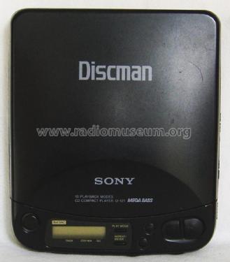 Discman D-121; Sony Corporation; (ID = 1835061) Enrég.-R