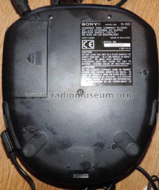 Discman D-155; Sony Corporation; (ID = 1620437) R-Player