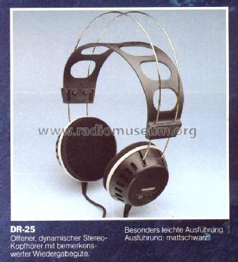 DR-25; Sony Corporation; (ID = 495801) Speaker-P