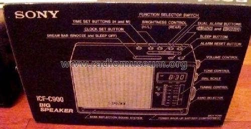 Dream Machine ICF-C900; Sony Corporation; (ID = 1978893) Radio