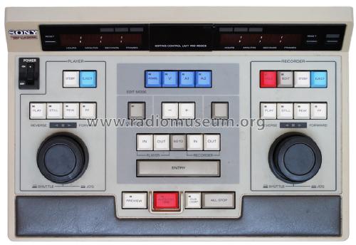 Editing Control Unit RM-450CE; Sony Corporation; (ID = 1447426) Misc