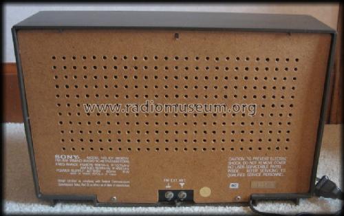 FM/AM 2 Band Radio ICF-9630W; Sony Corporation; (ID = 1541779) Radio