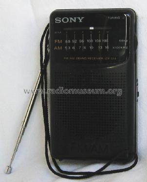 FM/AM 2Band Receiver ICF-S14; Sony Corporation; (ID = 2089707) Radio