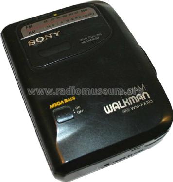 FM/AM Walkman WM-FX103 CCIR; Sony Corporation; (ID = 1563259) Radio