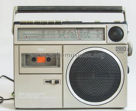 FM/MW/SW1/SW2 Cassette-Corder CFM-31S; Sony Corporation; (ID = 1393158) Radio