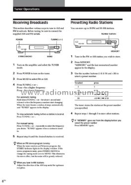 FM Stereo / AM-FM Tuner ST-JX661; Sony Corporation; (ID = 1891490) Radio