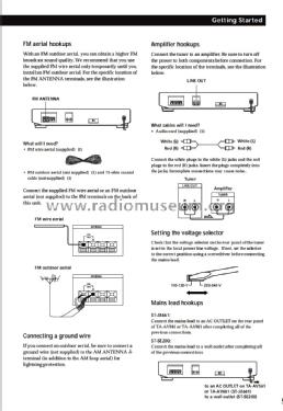 AM-FM Tuner ST-SE200; Sony Corporation; (ID = 1891476) Radio