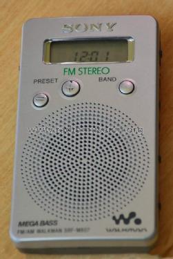 FM Stereo / AM Radio SRF-M807; Sony Corporation; (ID = 1429255) Radio