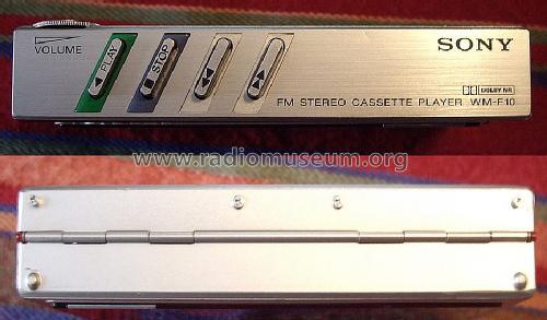 FM Stereo Cassette Player Walkman FM WM-F10; Sony Corporation; (ID = 1485520) Radio