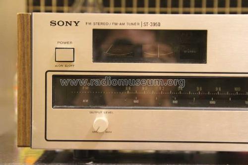 FM Stereo / FM-AM Tuner ST-3950; Sony Corporation; (ID = 1549776) Radio