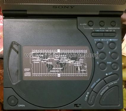 FM/SW/MW 3Band CD Clock Radio ICF-CD2000S; Sony Corporation; (ID = 1887947) Radio