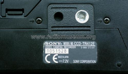 Handycam - Video Camcorder CCD-TR412E; Sony Corporation; (ID = 1827466) R-Player