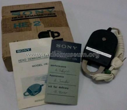 Head Demagnetizer HE-2; Sony Corporation; (ID = 1975465) Equipment