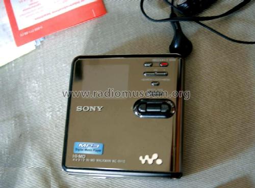 Hi-MD Walkman MZ-RH10; Sony Corporation; (ID = 1799864) R-Player