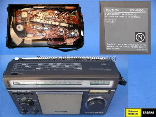 ICF6500L; Sony Corporation; (ID = 198537) Radio