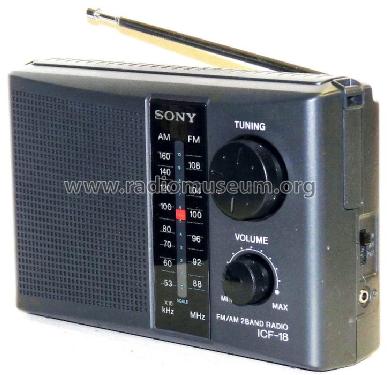 ICF-18; Sony Corporation; (ID = 705368) Radio