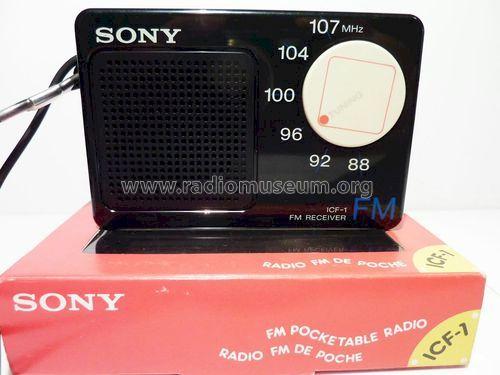 FM Receiver ICF-1; Sony Corporation; (ID = 1244655) Radio