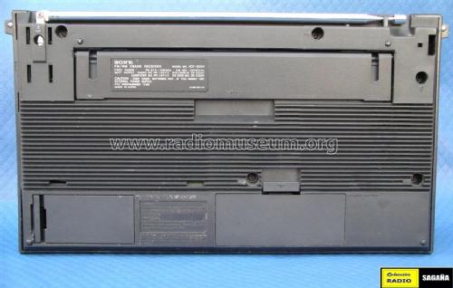 FM/AM PLL Synthesized Receiver ICF-2001; Sony Corporation; (ID = 205569) Radio