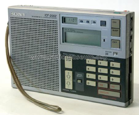 FM/LW/MW/SW PLL Synthesized Receiver ICF-2002; Sony Corporation; (ID = 314956) Radio