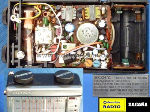 ICF-3860 W; Sony Corporation; (ID = 700050) Radio