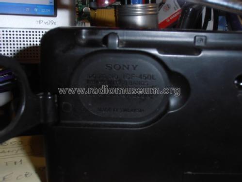 ICF-450L; Sony Corporation; (ID = 1424242) Radio