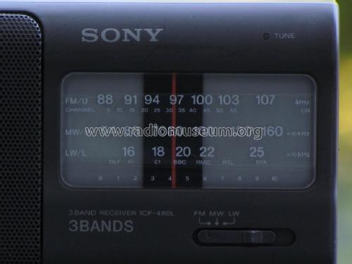 ICF-480L; Sony Corporation; (ID = 1678365) Radio