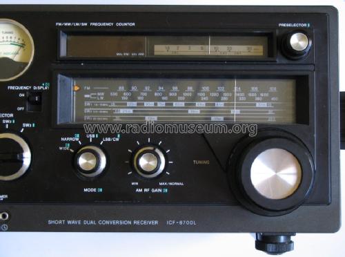 FM/SW/MW/LW Multi Band Receiver ICF-6700L; Sony Corporation; (ID = 661689) Radio