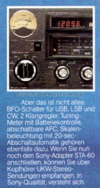 ICF-6700W; Sony Corporation; (ID = 495836) Radio