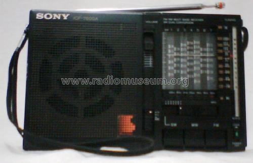 ICF-7600A; Sony Corporation; (ID = 1158861) Radio