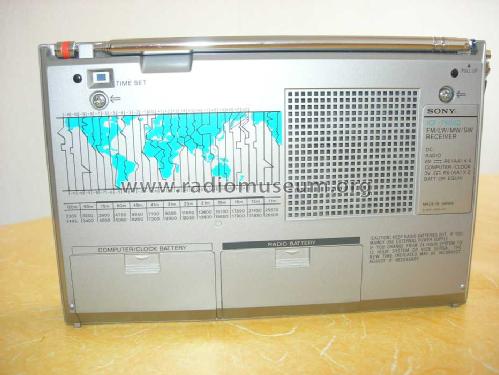 FM/LW/MW/SW PLL Synthesized Receiver ICF-7600D; Sony Corporation; (ID = 241593) Radio