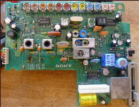 FM/LW/MW/SW PLL Synthesized Receiver ICF-7600DA; Sony Corporation; (ID = 1498281) Radio