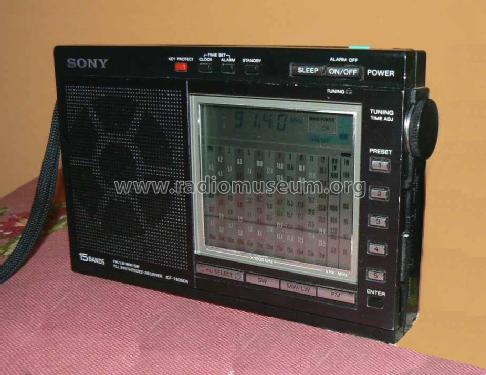 FM/LW/MW/SW PLL Synthesized Receiver ICF-7600DA; Sony Corporation; (ID = 1699628) Radio