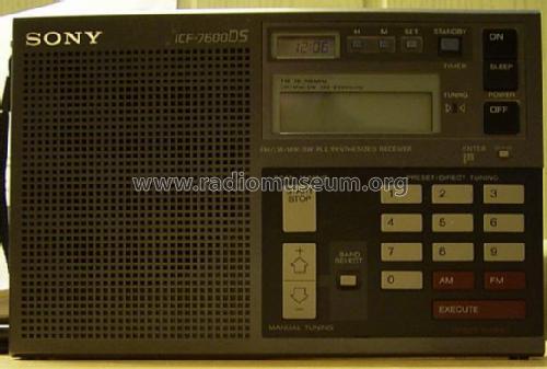 ICF-7600DS; Sony Corporation; (ID = 140876) Radio