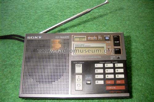 ICF-7600DS; Sony Corporation; (ID = 155828) Radio