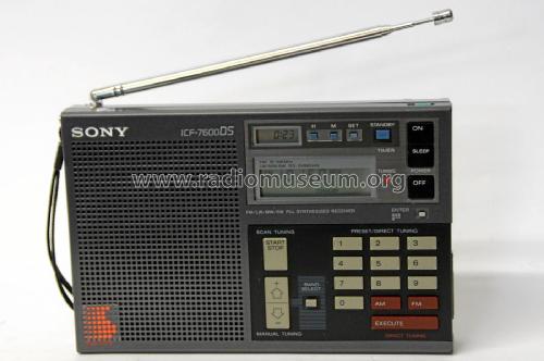 ICF-7600DS; Sony Corporation; (ID = 2008163) Radio