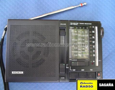 ICF-7600W; Sony Corporation; (ID = 700089) Radio