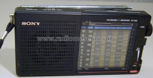 ICF-923; Sony Corporation; (ID = 880683) Radio