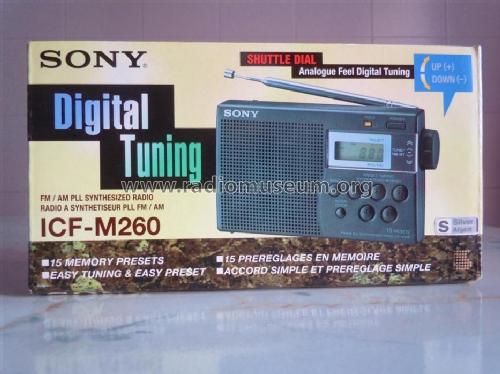 FM/AM PLL Synthesized Radio ICF-M260; Sony Corporation; (ID = 1107298) Radio