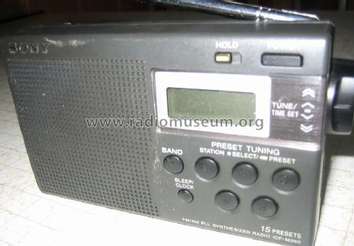 FM/AM PLL Synthesized Radio ICF-M260; Sony Corporation; (ID = 508540) Radio